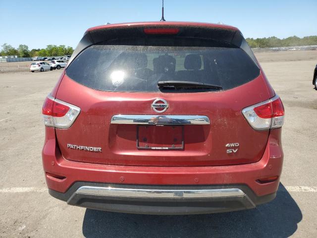  NISSAN PATHFINDER 2016 Червоний