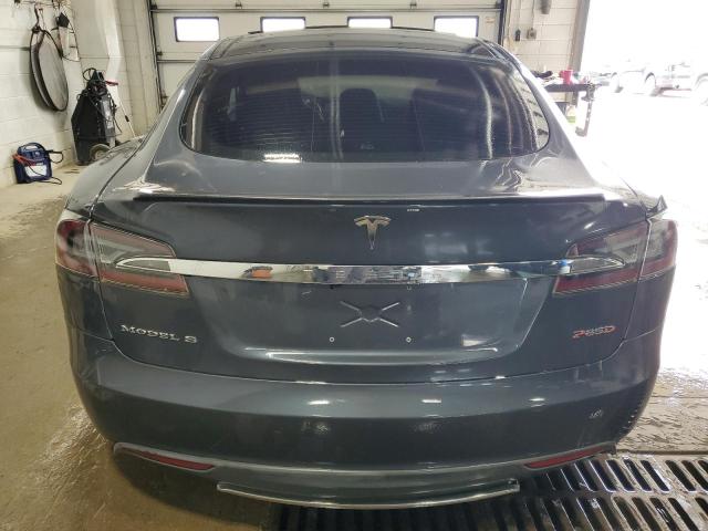 Hatchbacks TESLA MODEL S 2015 Charcoal