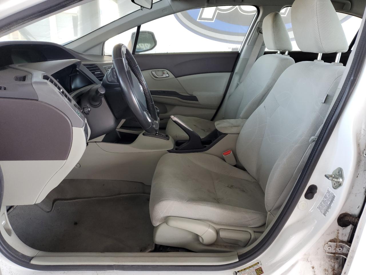 2012 Honda Civic Natural Gas VIN: 19XFB5F55CE002925 Lot: 60576735