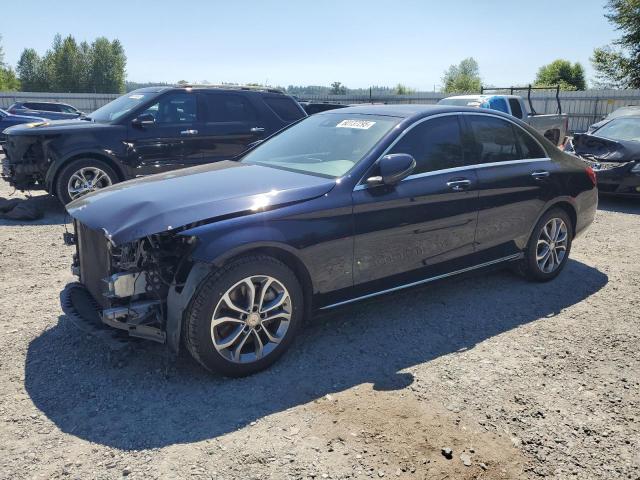  MERCEDES-BENZ C-CLASS 2016 Granatowy