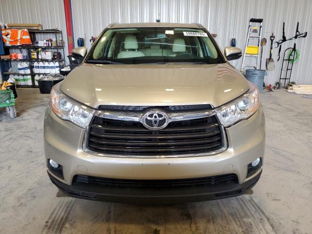  TOYOTA HIGHLANDER 2015 tan