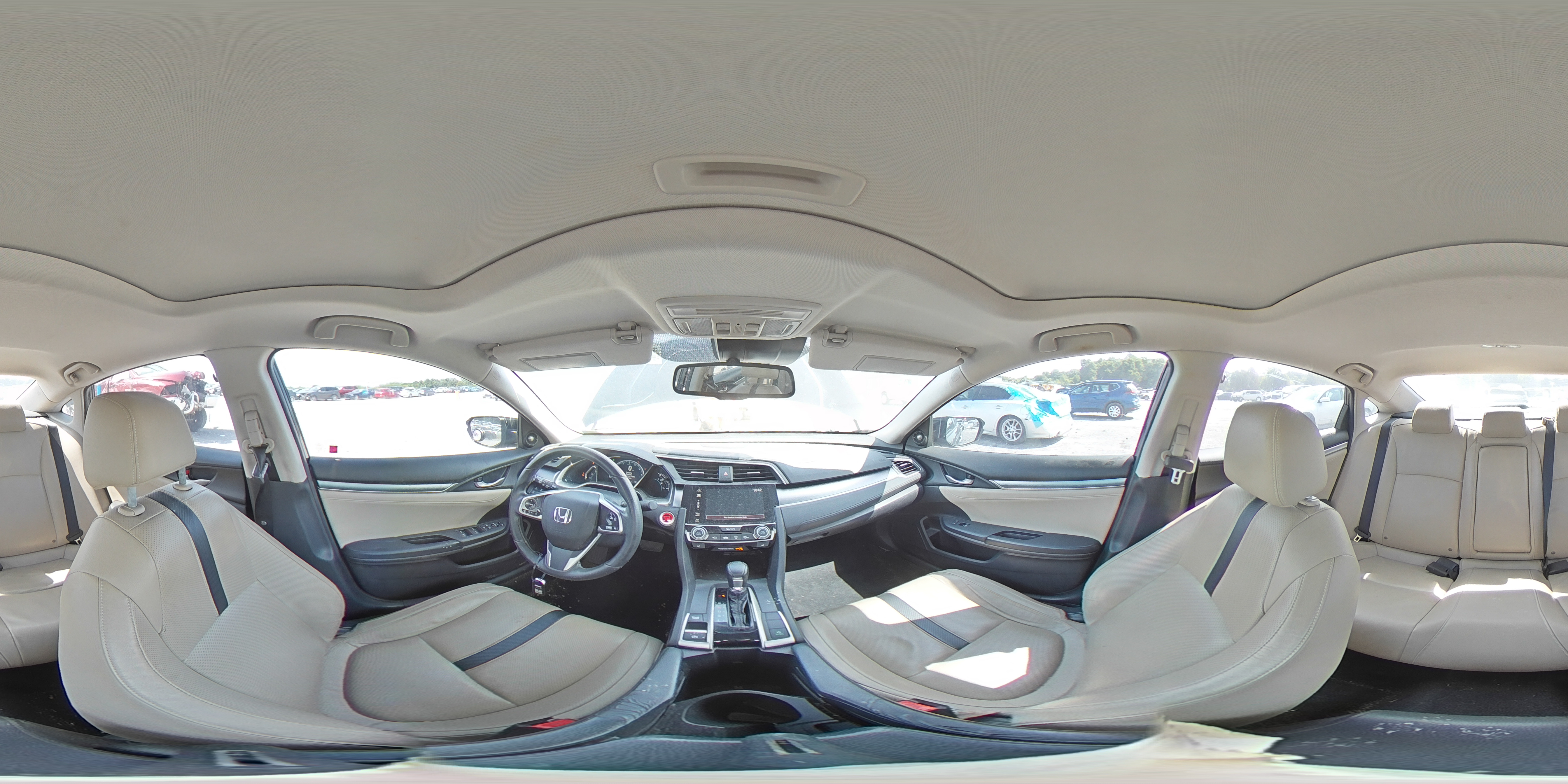 2017 Honda Civic Touring VIN: 19XFC1F96HE030457 Lot: 60144055