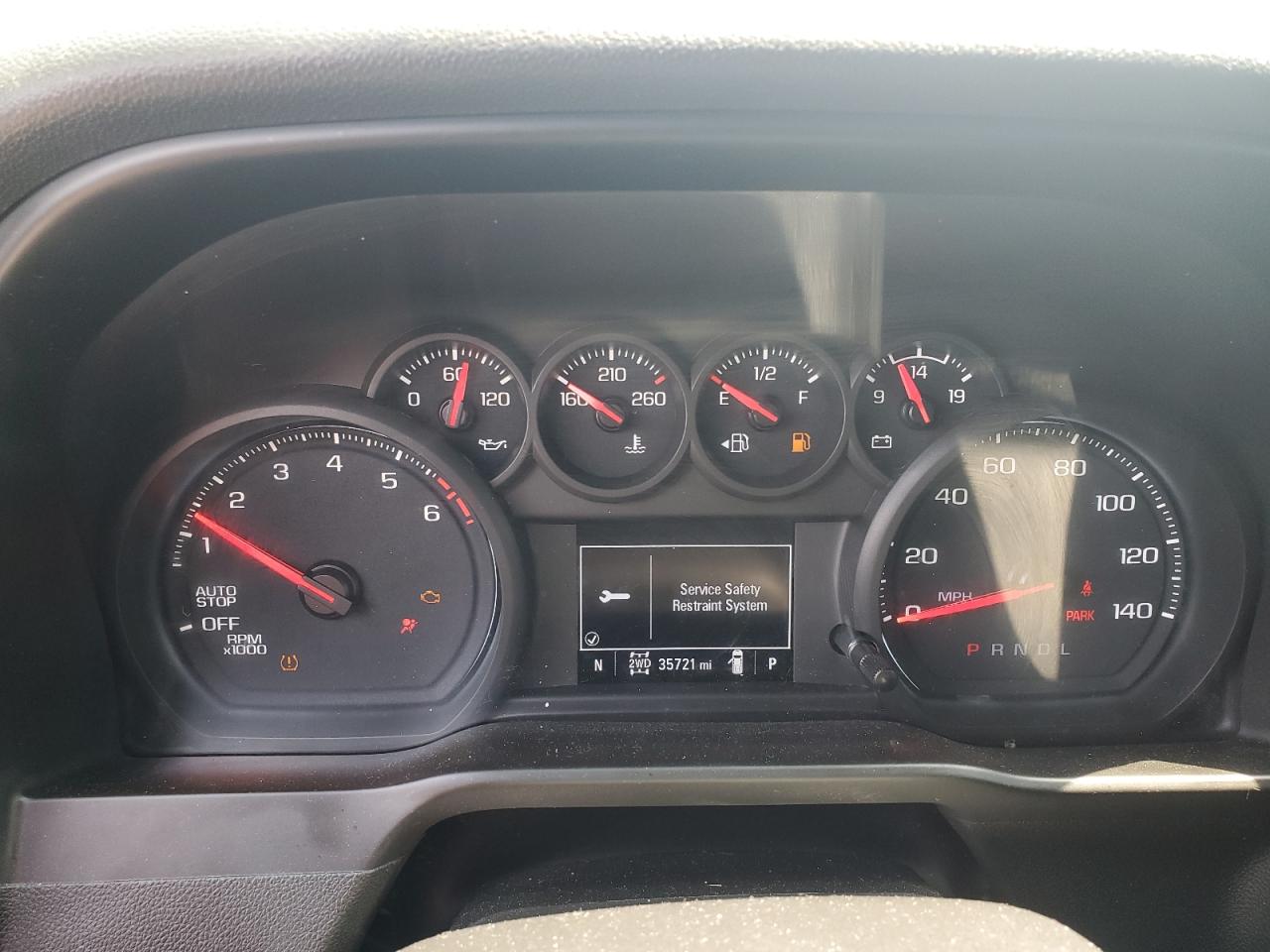 2021 Chevrolet Silverado K1500 Custom VIN: 3GCPYBEK4MG142527 Lot: 60066375