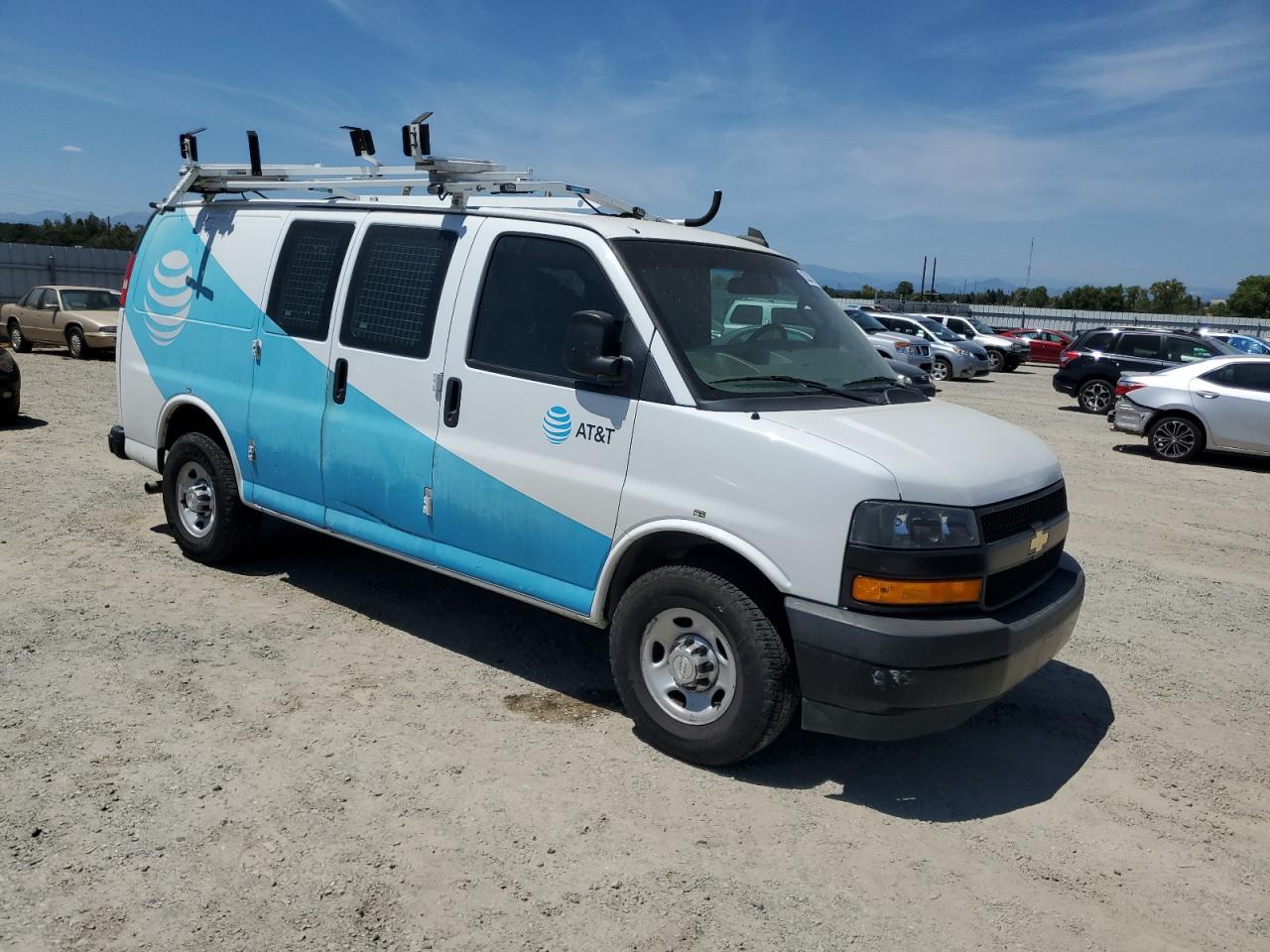 CHEVROLET EXPRESS 2018 VIN 1GCWGAFP9J1181238 zdjęcie 4