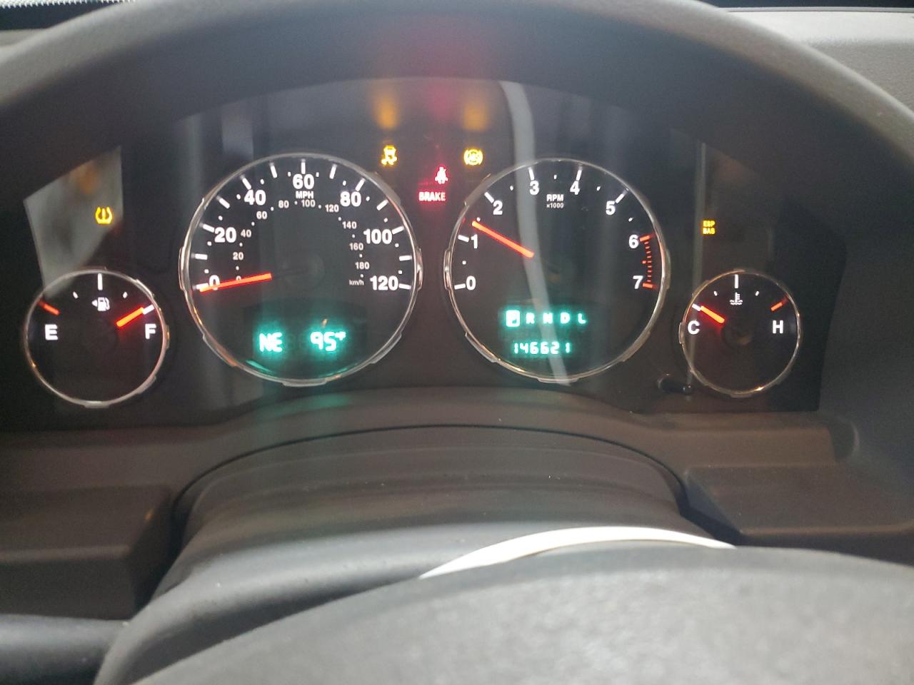 JEEP LIBERTY 2008 VIN 1J8GN28K18W215681 zdjęcie 9
