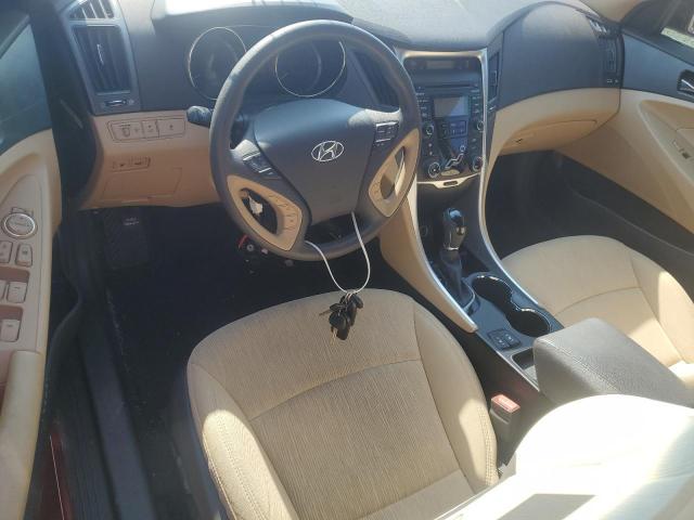 Sedans HYUNDAI SONATA 2013 Czerwony