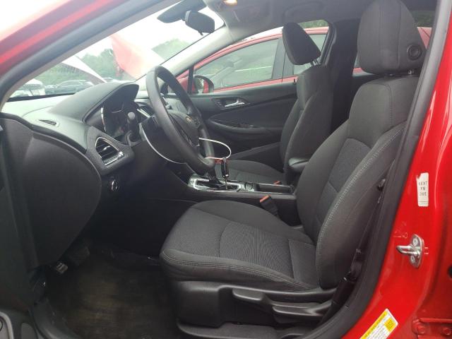  CHEVROLET CRUZE 2016 Czerwony
