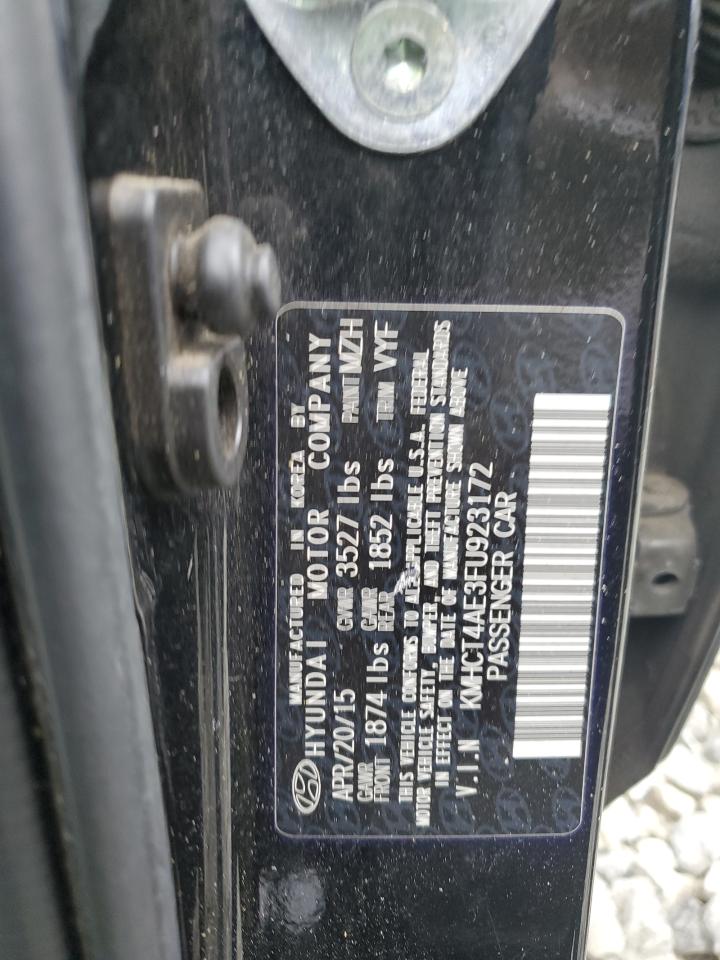 HYUNDAI ACCENT 2015 VIN KMHCT4AE3FU923172 photo 12