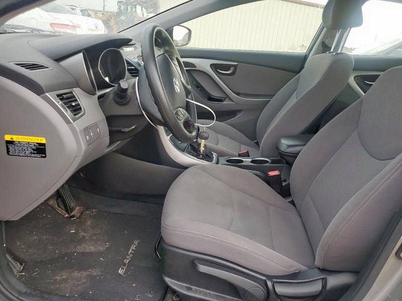  HYUNDAI ELANTRA 2014 Серебристый