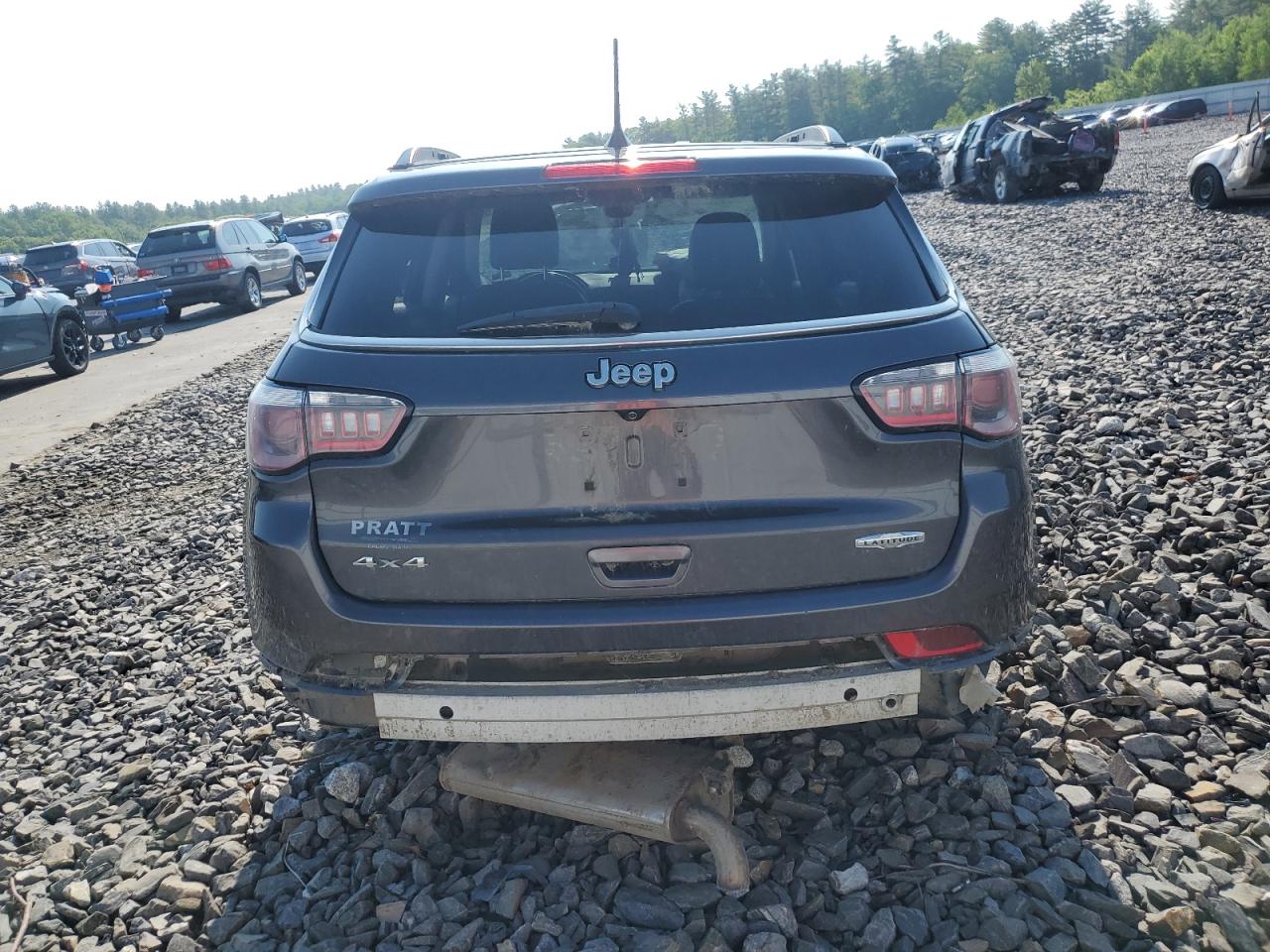 2019 Jeep Compass Latitude VIN: 3C4NJDBB5KT807046 Lot: 58372215