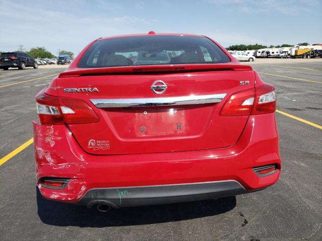  NISSAN SENTRA 2016 Czerwony