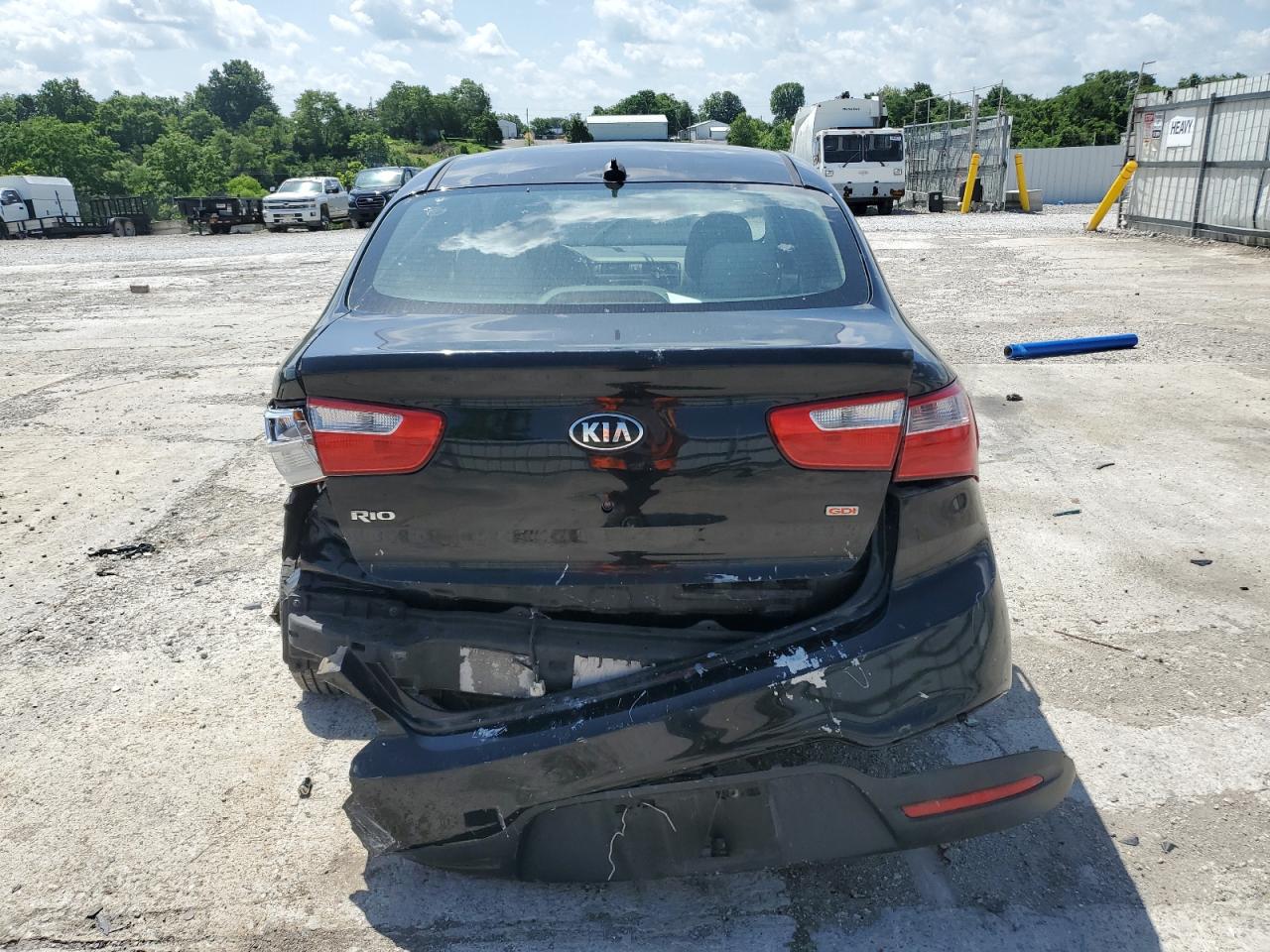 2013 Kia Rio Lx VIN: KNADM4A37D6198842 Lot: 62130455
