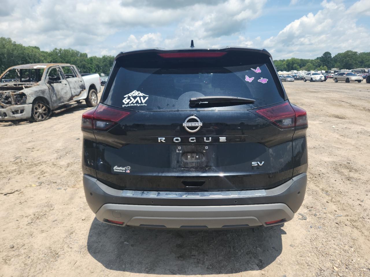 2022 Nissan Rogue Sv VIN: 5N1BT3BA3NC683711 Lot: 61217625