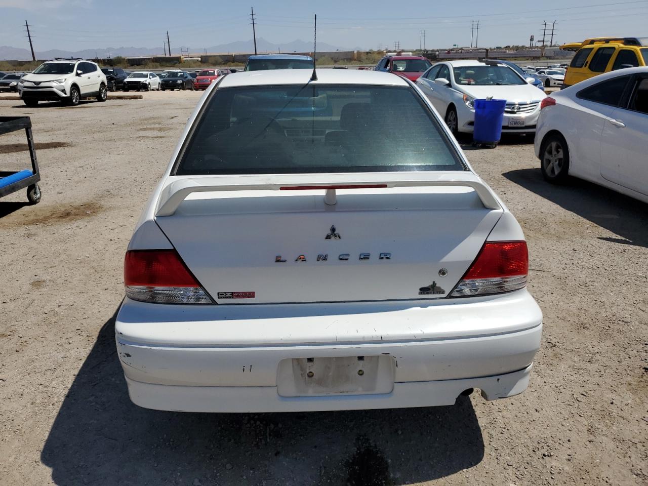 2003 Mitsubishi Lancer Oz Rally VIN: JA3AJ86E73U119694 Lot: 59612005