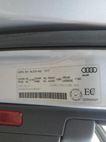 2018 AUDI A4 PROGRESSIV  