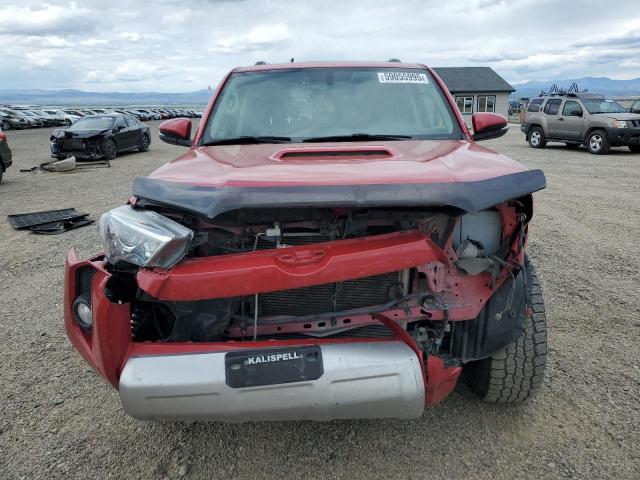  TOYOTA 4RUNNER 2017 Червоний