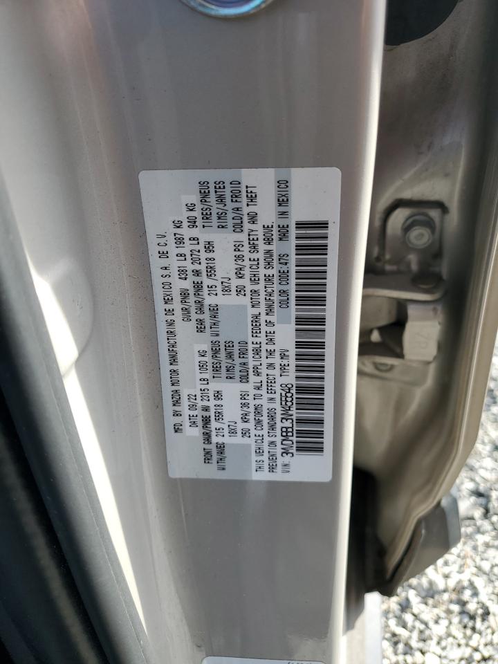2022 Mazda Cx-30 Select VIN: 3MVDMBBL3NM455548 Lot: 61596875