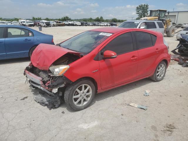  TOYOTA PRIUS 2013 Czerwony