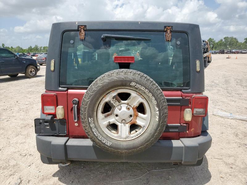 Паркетники JEEP WRANGLER 2012 Красный