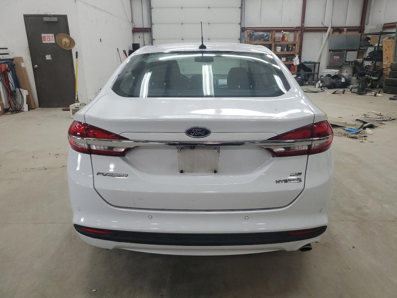 2018 Ford Fusion Se Hybrid VIN: 3FA6P0LU9JR287012 Lot: 58989595