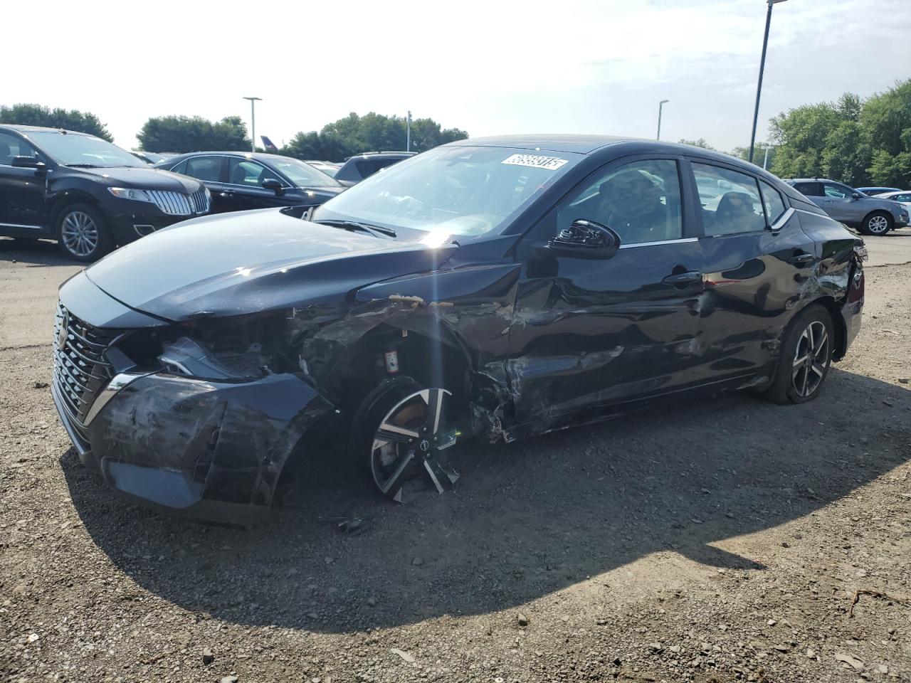 2024 Nissan Sentra Sv for Sale in East Granby, CT - Front End