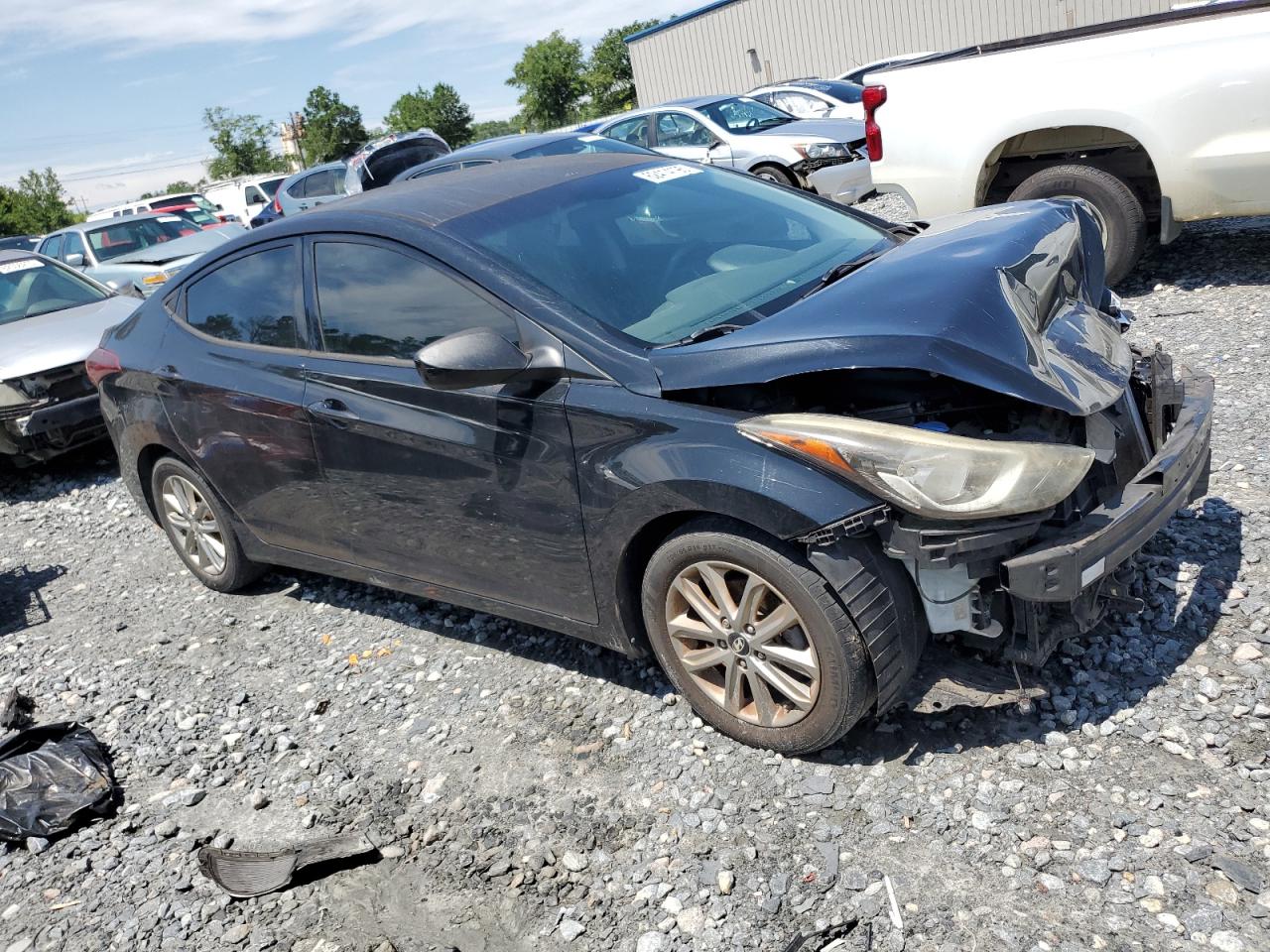 HYUNDAI ELANTRA 2016 VIN 5NPDH4AE6GH763830 photo 4