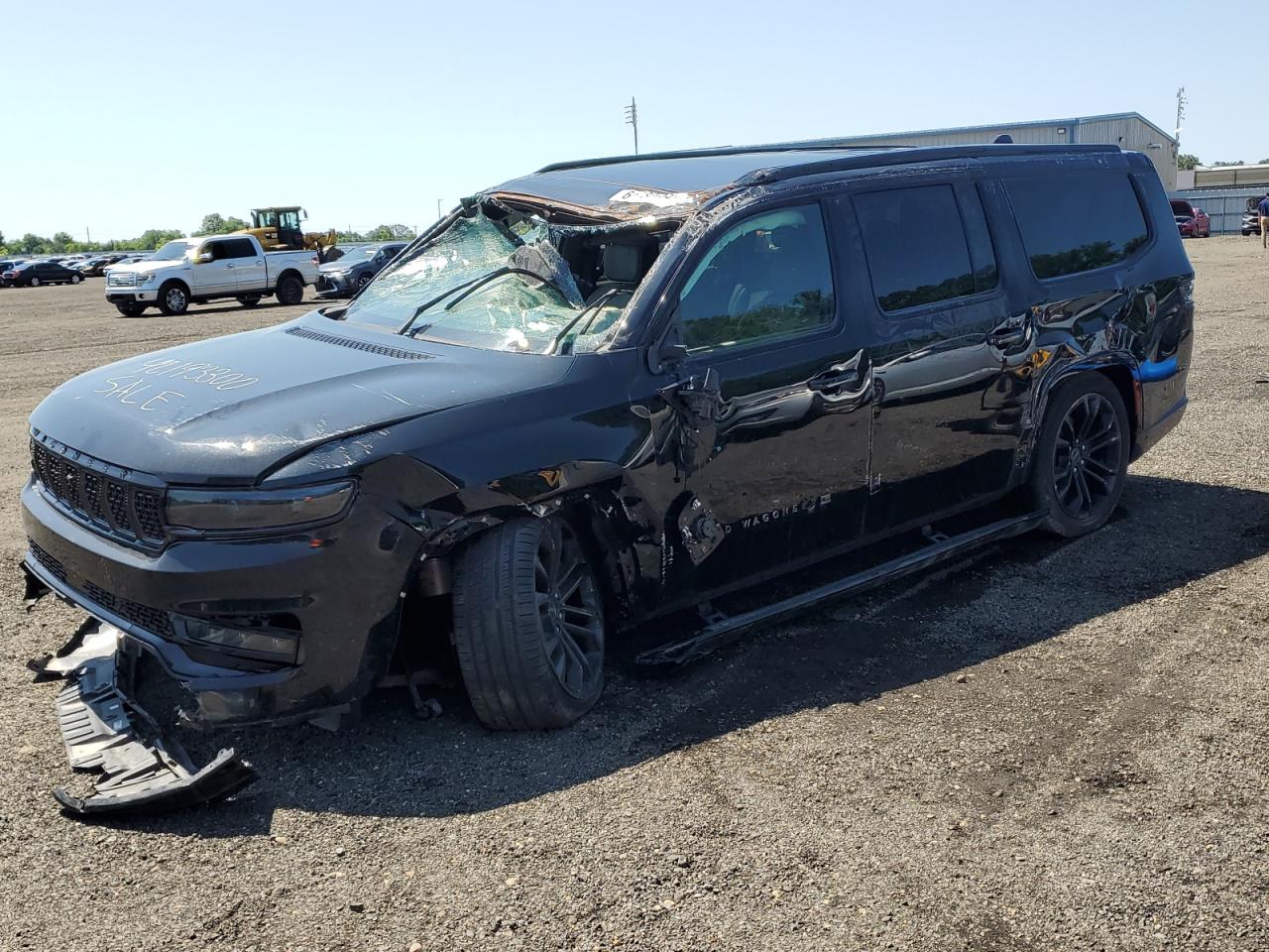 2024 Jeep Grand Wagoneer L Series Ii продається в Waldorf, MD - Damage History