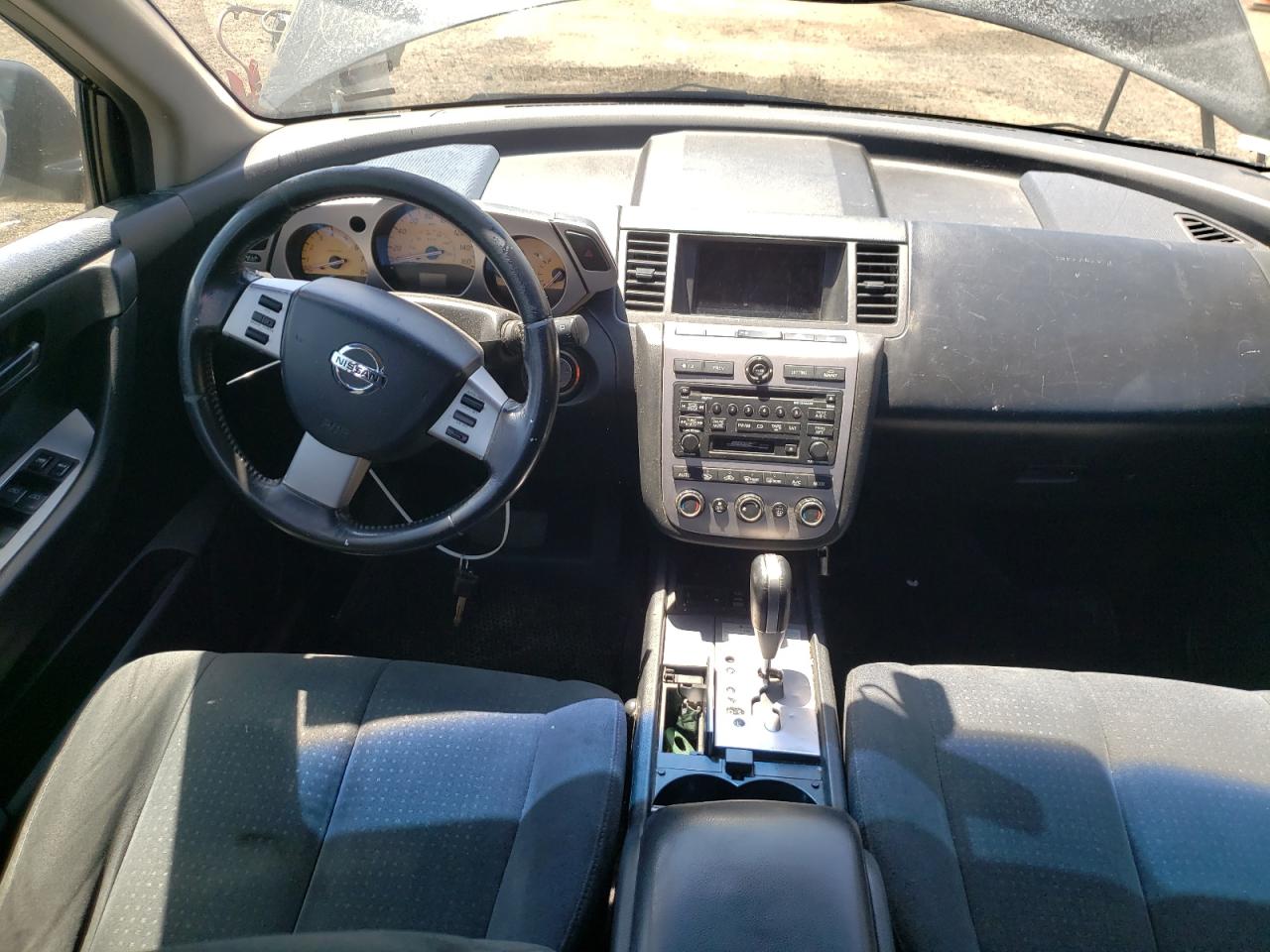2004 Nissan Murano Sl VIN: JN8AZ08W14W340400 Lot: 61087675