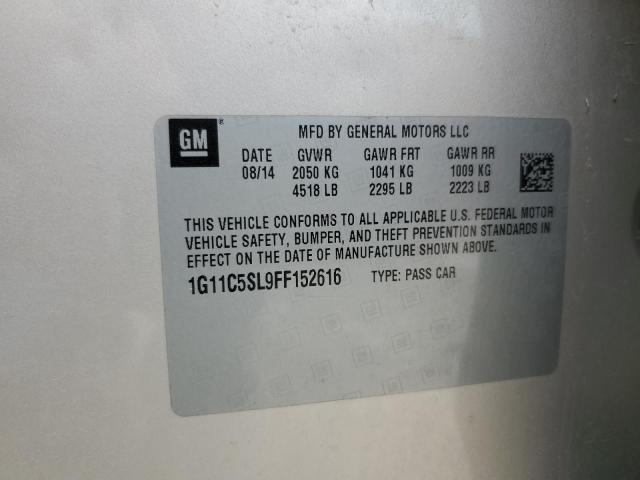 2015 CHEVROLET MALIBU 1LT  