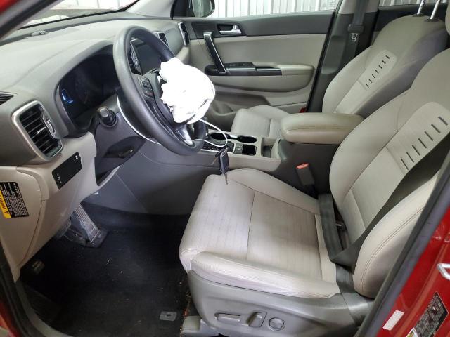  KIA SPORTAGE 2017 Czerwony