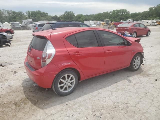  TOYOTA PRIUS 2013 Czerwony