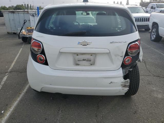  CHEVROLET SONIC 2016 White