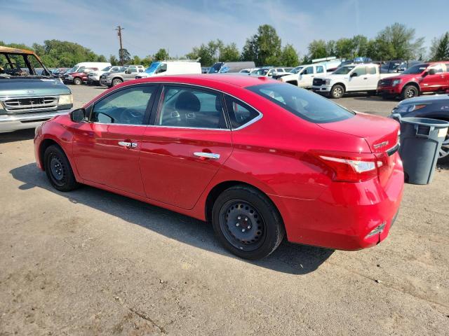  NISSAN SENTRA 2017 Красный