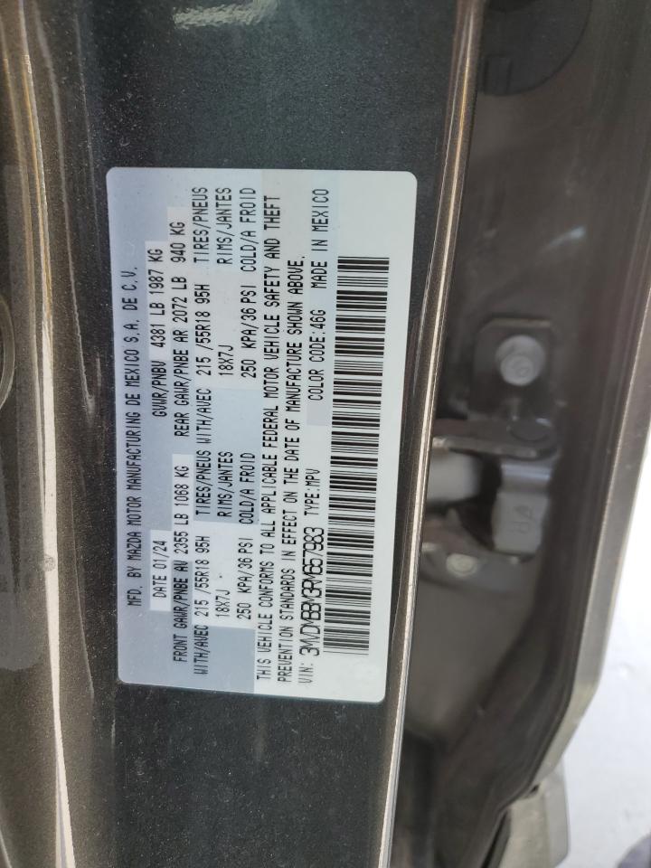 2024 Mazda Cx-30 Select VIN: 3MVDMBBM3RM657983 Lot: 62293005