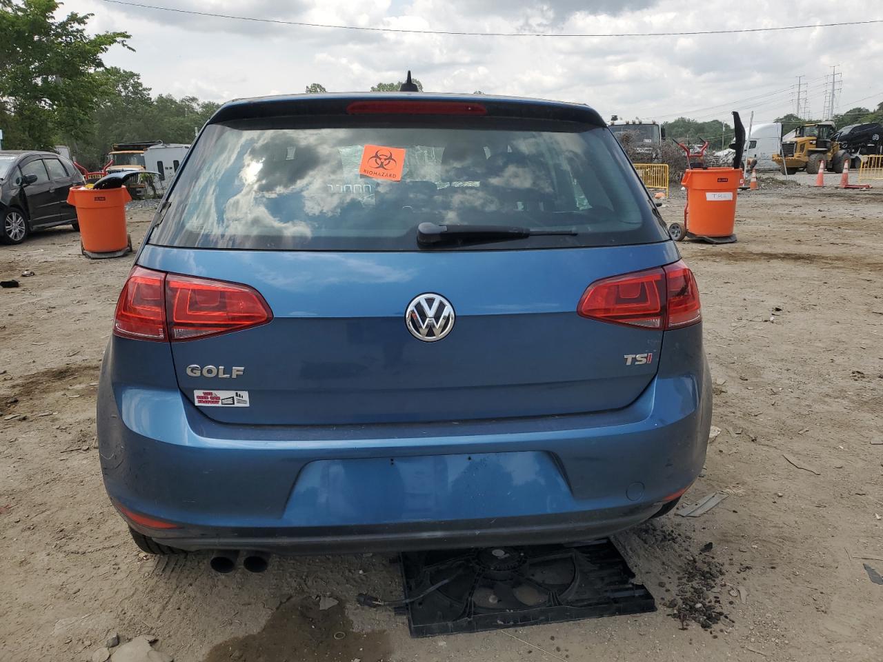 2015 Volkswagen Golf VIN: 3VW217AU1FM019756 Lot: 59892645