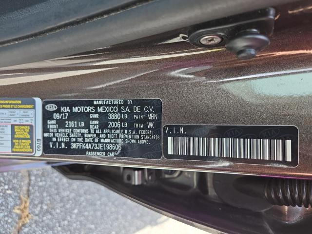 2018 KIA FORTE LX  