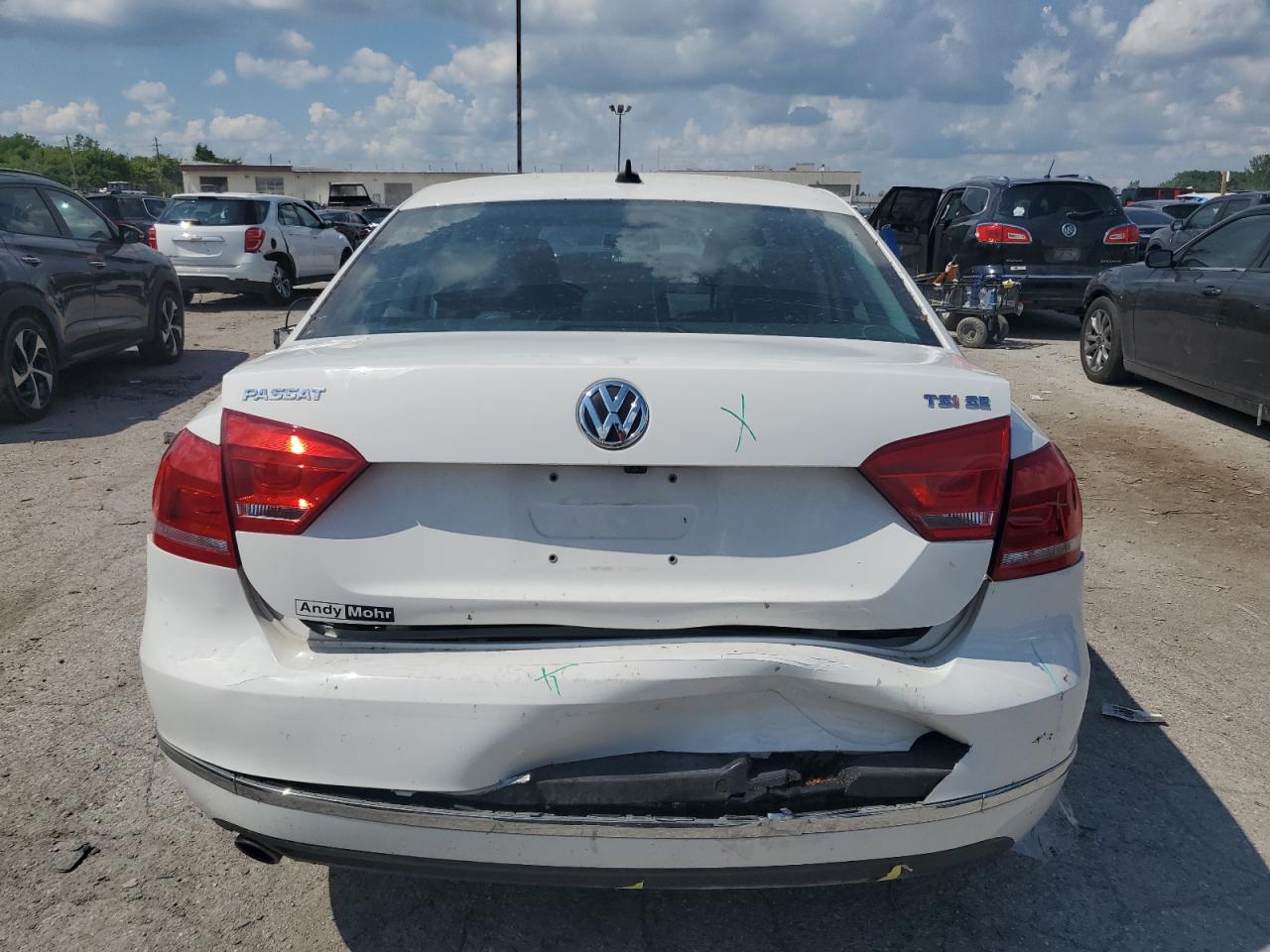 2015 Volkswagen Passat Se VIN: 1VWBS7A36FC069462 Lot: 62787865