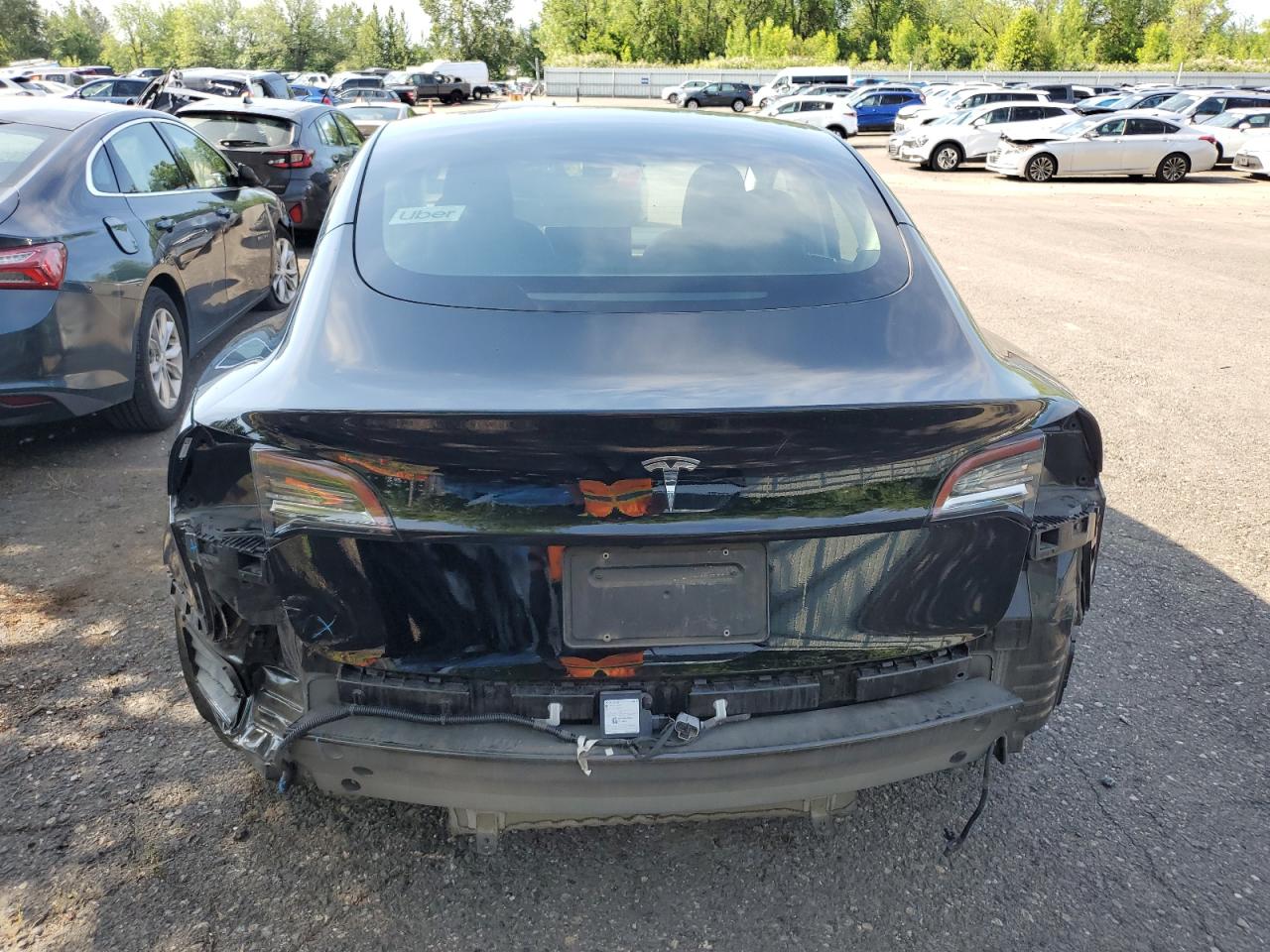 2022 Tesla Model 3 VIN: 5YJ3E1EA4NF370592 Lot: 60156445