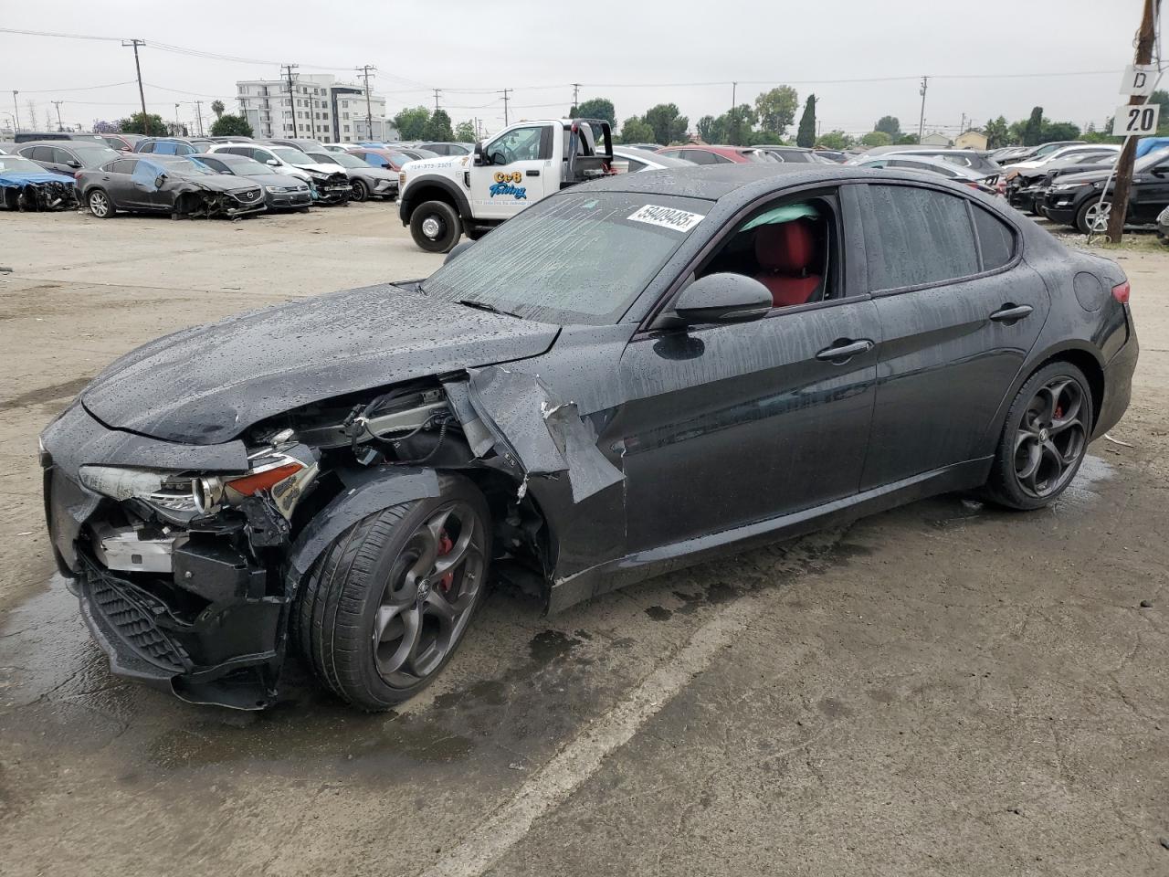 ALFA ROMEO GIULIA 2021 VIN ZARFAMBN6M7649893