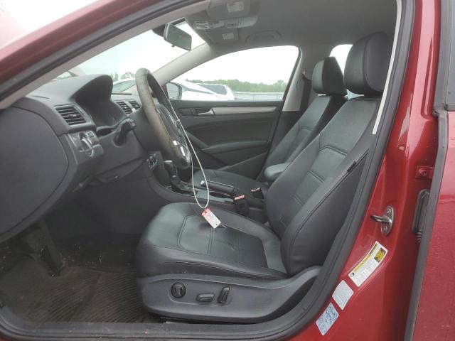  VOLKSWAGEN PASSAT 2015 Red