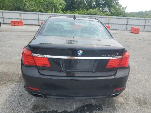 Sedans BMW 7 SERIES 2012 Czarny