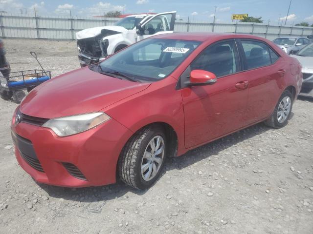  TOYOTA COROLLA 2014 Красный