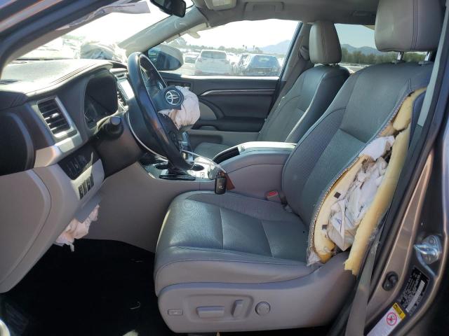 Parquets TOYOTA HIGHLANDER 2016 Gray
