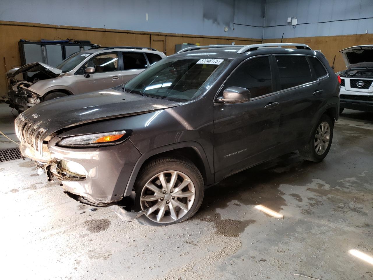 2016 Jeep Cherokee Limited იყიდება Kincheloe-ში, MI - Front End