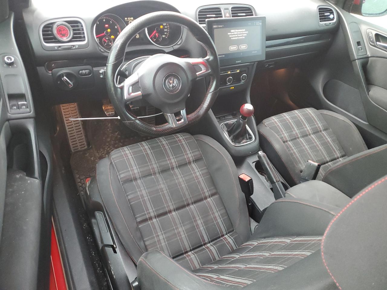 2012 Volkswagen Gti VIN: WVWEV7AJ7CW178142 Lot: 61077795