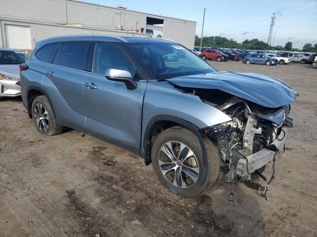  TOYOTA HIGHLANDER 2022 Blue