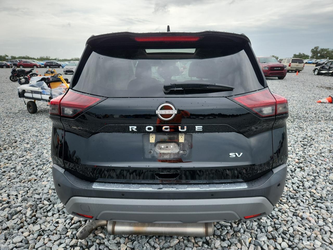 2022 Nissan Rogue Sv VIN: 5N1BT3BA2NC671081 Lot: 59701605