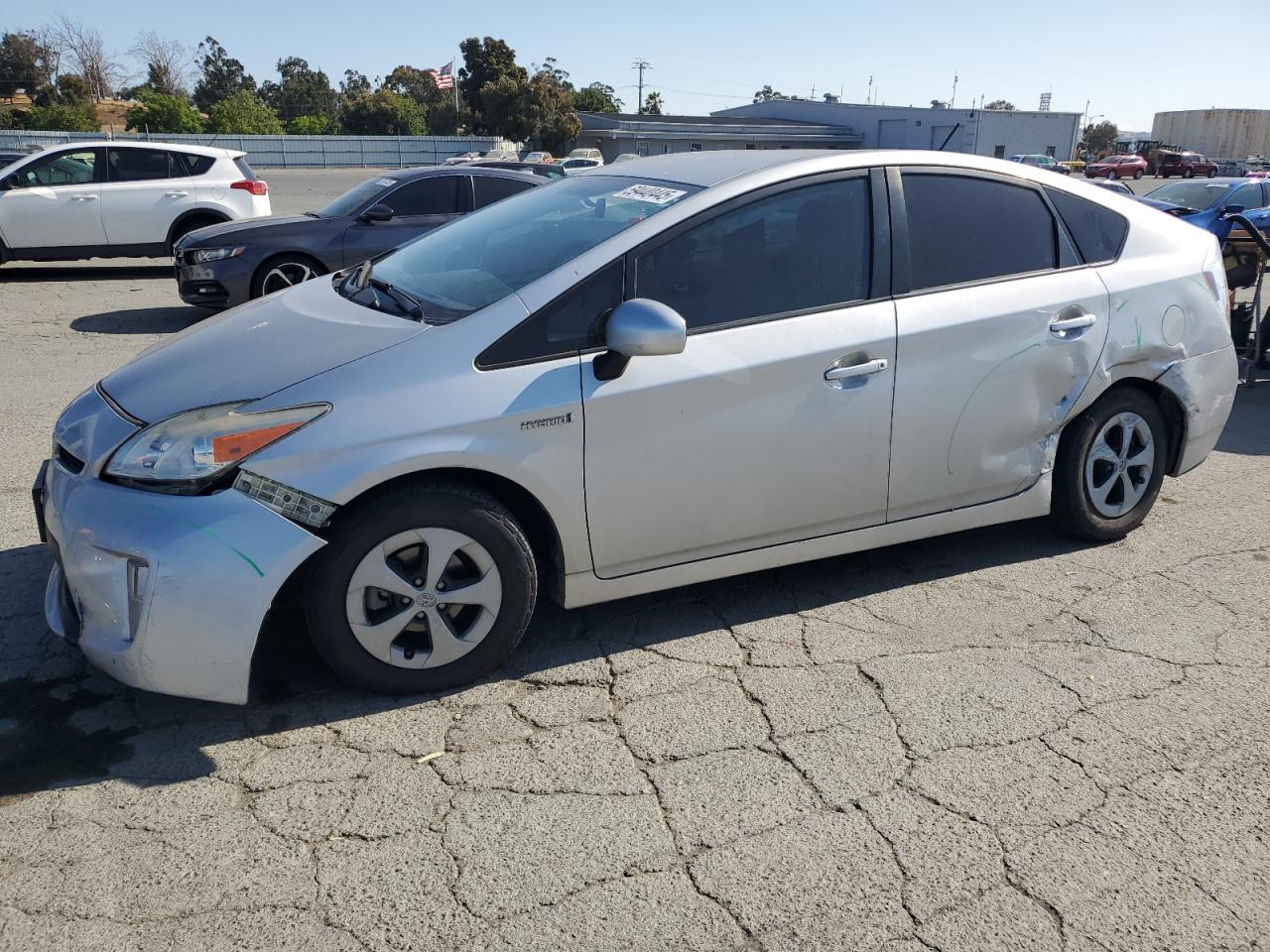 2015 Toyota Prius на продаже в Martinez, CA - Side