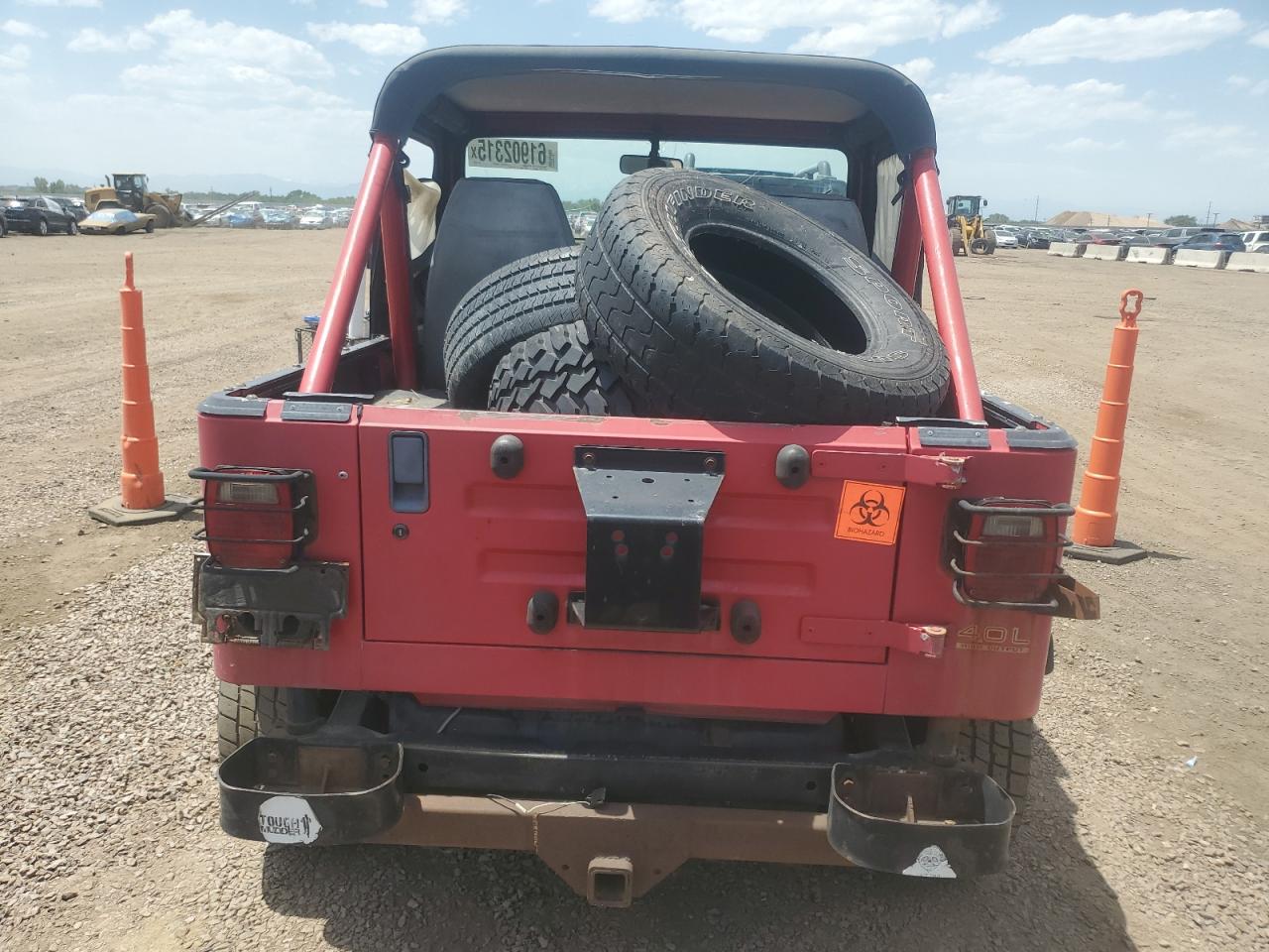 1991 Jeep Wrangler / Yj VIN: 2J4FY29SXMJ145229 Lot: 61902315
