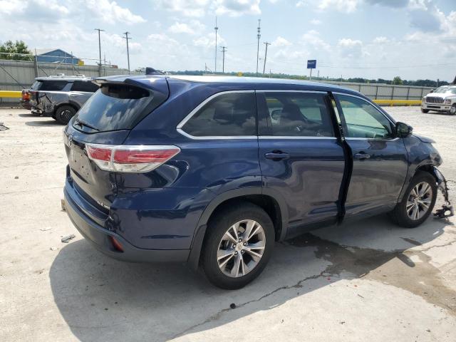  TOYOTA HIGHLANDER 2015 Синий
